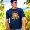 Hawaiian Humane Society Bowling Paws - Navy Short Sleeve Crewneck T-Shirt -Chic Clothing Shop 08187331 e9cd 4e02 88ba f278253ce64a