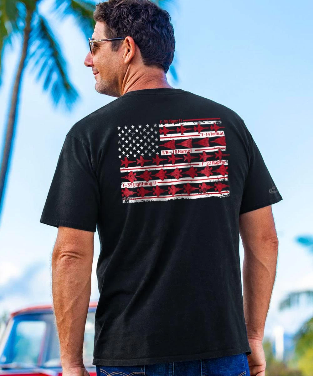 Pearl Harbor Aviation Museum F Series - Black Short Sleeve Crewneck T-Shirt 3 Pearl Harbor Aviation Museum F Series - Black Short Sleeve Crewneck T-Shirt