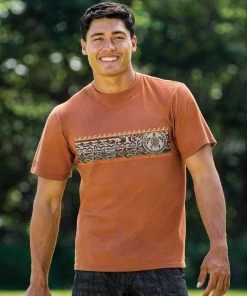 Mano Guardian Band - Cinnamon Dyed Short Sleeve Crewneck T-Shirt