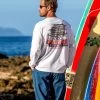 Volkswagen Surfmobile - White Long Sleeve Crewneck T-Shirt -Chic Clothing Shop 22724175 c0a6 479f adff d073f279cc23