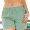 Seagrass Shoreline Twill Shorts -Chic Clothing Shop 30d42ca2 c31a 445b 815e 802b2c59a534