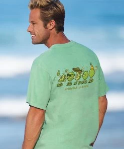 Conga Lime - Key Lime Dyed Short Sleeve Crewneck T-Shirt