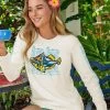 Humu Surf - Coconut Dyed Long Sleeve Crewneck T-Shirt -Chic Clothing Shop 3e3ea1cf 8219 413d bd9d c3ecd7a40a52