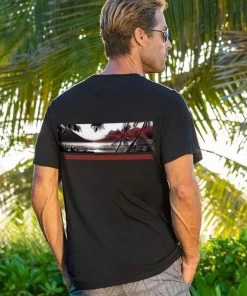 Vintage Island Band - Jet Black Short Sleeve Pima T-Shirt 5 Vintage Island Band - Jet Black Short Sleeve Pima T-Shirt -Chic Clothing Shop 42242fb0 c468 47d2 9d27 fdd143dd52de