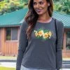 Hibiscus Lei Po’o - Gray Heather Long Sleeve Harmony Hooded T -Chic Clothing Shop 4396d858 65ca 48ab b68c ca97c2a1a082