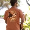 Manta Reef Glide - Cinnamon Dyed Short Sleeve Crewneck T-Shirt 2 Manta Reef Glide - Cinnamon Dyed Short Sleeve Crewneck T-Shirt -Chic Clothing Shop 45c21af6 73ab 4186 9278 4483f986f527