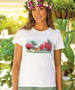 Ohia Band - White Short Sleeve Crewneck T-Shirt