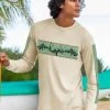 Tri Mano Band - Coconut Dyed Long Sleeve Crewneck T-Shirt