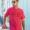Kokopelli Sol - Paradise Red Dyed Short Sleeve Crewneck T-Shirt -Chic Clothing Shop 503501a1 f810 456f 8258 24b84ee5d452