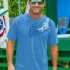 Deep Danger - Blue Hawaii Dyed Short Sleeve Crewneck T-Shirt -Chic Clothing Shop 52b95496 3f5f 4fc9 aa2a 2f9085d91772