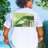 B Square Wave - White Short Sleeve Crewneck T-Shirt 1 B Square Wave - White Short Sleeve Crewneck T-Shirt -Chic Clothing Shop 532e92c6 24b8 4229 82fd fc686b3b20c1