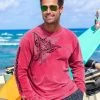 Manta Aumakua - Paradise Red Dyed Long Sleeve Crewneck T-Shirt -Chic Clothing Shop 5c8c7dab 7e44 4eaa 9f58 3703da3768e3
