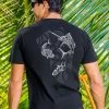 Kona Jack’s Sportfishing - Black Short Sleeve Crewneck T-Shirt -Chic Clothing Shop 6b20c0e4 ba16 4581 a75b c8697ba6692b
