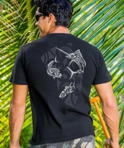 Kona Jack’s Sportfishing - Black Short Sleeve Crewneck T-Shirt