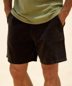 Black Crazyshorts® Twill Shorts