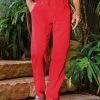 Candy Apple Red Dyed Twill Pants 2 Candy Apple Red Dyed Twill Pants -Chic Clothing Shop 6deb999c a65f 4a6e 83d5 5b50e2442609
