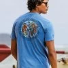 Eternal Balance - Blue Hawaii Dyed Short Sleeve Crewneck T-Shirt -Chic Clothing Shop 768f080a 4ac3 4187 b733 a2fdd240cd33