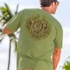 Tribal Turtle - Hemp Dyed Short Sleeve Crewneck T-Shirt 1 Tribal Turtle - Hemp Dyed Short Sleeve Crewneck T-Shirt -Chic Clothing Shop 769ba73c 8a93 4b96 8471 77c48e2fd378