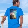Clark Little Rainbow Shave Ice - Blue Hawaii Dyed Short Sleeve Crewneck T-Shirt -Chic Clothing Shop 89887268 81a9 4f10 8af5 9e09fca8af8c