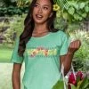 Ohia Lehua Band - Key Lime Dyed Short Sleeve Scoop Neck T-Shirt -Chic Clothing Shop 93289f3c 4c3b 4b29 9ebf 9e436a7c05f3