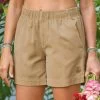 Kona Coffee Dyed Shoreline Twill Shorts -Chic Clothing Shop 9bbaced5 0832 4f23 ae20 a08d30d26e0a