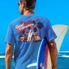 Good Vibrations - Blue Hawaii Dyed Short Sleeve Crewneck T-Shirt 2 Good Vibrations - Blue Hawaii Dyed Short Sleeve Crewneck T-Shirt -Chic Clothing Shop 9dcb93c1 5feb 4d1a 96cd bc6a87d1bf09