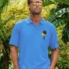 Summer Shade - Blue Hawaii Dyed Short Sleeve Pique’ Polo Shirt -Chic Clothing Shop a3cac2dc b087 48ec 8c60 895cd083798e