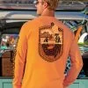 Lawaia Makau Ulua - Apricot Dyed Long Sleeve Crewneck T-Shirt -Chic Clothing Shop a9267b62 e863 410d 97f4 e4556038e658