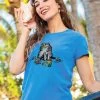 B. Kliban Seashell Cat - Blue Hawaii Dyed Short Sleeve Crewneck T-Shirt 2 B. Kliban Seashell Cat - Blue Hawaii Dyed Short Sleeve Crewneck T-Shirt -Chic Clothing Shop ae76c899 f436 4056 b047 66371eaa7268