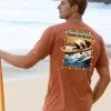 Hawaii Outrigger - Cinnamon Dyed Short Sleeve Crewneck T-Shirt 1 Hawaii Outrigger - Cinnamon Dyed Short Sleeve Crewneck T-Shirt -Chic Clothing Shop b1ead1e0 573c 4206 9e30 3b2455dc61c3