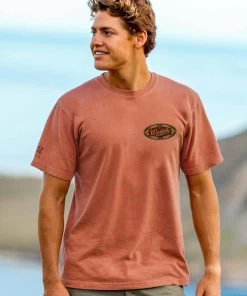 Waikiki Brewing Co Waikiki Brewing Company - Chile Dyed Short Sleeve Crewneck T-Shirt -Chic Clothing Shop b5affed1 5837 455c bbf1 7e5eb53f4262