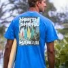 Vintage Boards - Blue Hawaii Dyed Short Sleeve Crewneck T-Shirt -Chic Clothing Shop b7ecc38b da2d 4774 b7fd b884e9eed820