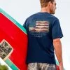 US Honor Flag - Navy Short Sleeve Crewneck T-Shirt -Chic Clothing Shop b8a35d3c bd0b 4396 be1e 67f34cd4f3ef