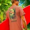 Maui Surf Co. Green Gecko - Chile Dyed Short Sleeve Crewneck T-Shirt 1 Maui Surf Co. Green Gecko - Chile Dyed Short Sleeve Crewneck T-Shirt -Chic Clothing Shop bdcece55 a56f 4de3 8f51 e321b275dca9