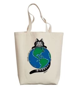 B. Kliban Earth Cat - Natural Weekend Tote