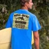 Kona Jack’s Rules - Blue Hawaii Dyed Short Sleeve Crewneck T-Shirt