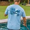 Sail Away - Blue Sky Short Sleeve Crewneck T-Shirt 1 Sail Away - Blue Sky Short Sleeve Crewneck T-Shirt -Chic Clothing Shop d170b85b 9853 498c a1c8 dabe808dce68