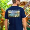 Hanauma Bay - Navy Short Sleeve Crewneck T-Shirt -Chic Clothing Shop d2621a12 786f 4e82 9d14 618b95076ea5