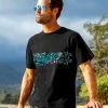 Teahupoo - Black Short Sleeve Crewneck T-Shirt -Chic Clothing Shop d376ecfd 1a90 4e47 876a 792ccbc3193d