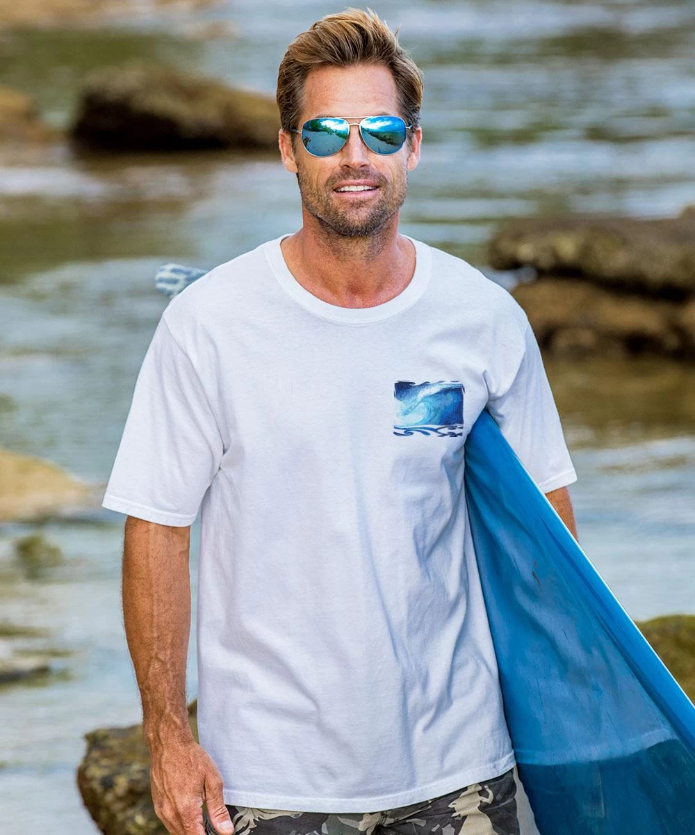 Tribal Nani Eha - White Short Sleeve Crewneck T-Shirt 4 Tribal Nani Eha - White Short Sleeve Crewneck T-Shirt - Image 2