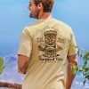 The Tanked Tiki - Pale Ale Dyed Short Sleeve Crewneck T-Shirt 2 The Tanked Tiki - Pale Ale Dyed Short Sleeve Crewneck T-Shirt -Chic Clothing Shop db83a313 63b3 4c45 abc4 75752f98ecd4