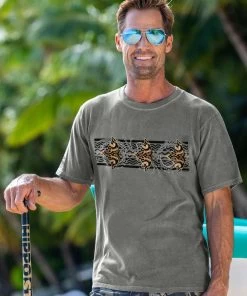 Manta Reef Band - Crater Dyed® Short Sleeve Crewneck T-Shirt