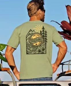 Don’t Panic - Hemp Dyed Short Sleeve Crewneck T-Shirt