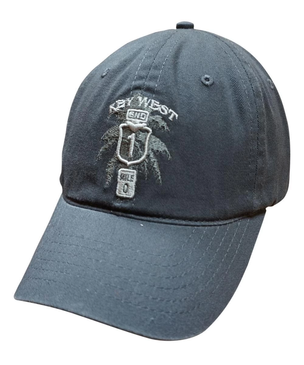 Key West Sign - Charcoal Twill Hat 3 Key West Sign - Charcoal Twill Hat
