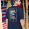 Signs Of Freedom - Navy Short Sleeve Crewneck T-Shirt -Chic Clothing Shop e45207de 3fa2 4a18 9157 d607cd769e90