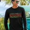 Alakai Band - Jet Black Long Sleeve Pima T-Shirt 1 Alakai Band - Jet Black Long Sleeve Pima T-Shirt -Chic Clothing Shop e8f95786 a967 4aef 899b 344ab0ed9654