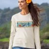 Island Leisure Band - Coconut Dyed Long Sleeve Crewneck T-Shirt -Chic Clothing Shop fa1437c5 e30e 4868 af27 c7638eb2337b