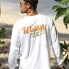 Waikiki Brewing Co Logo Taste The Aloha - White Long Sleeve Crewneck T-Shirt -Chic Clothing Shop ff2db0c9 69c8 4fce bde3 ee91980bc431
